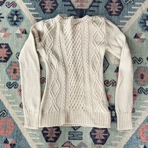 Dubarry fisherman knit sweater US S EU 34 UK 8